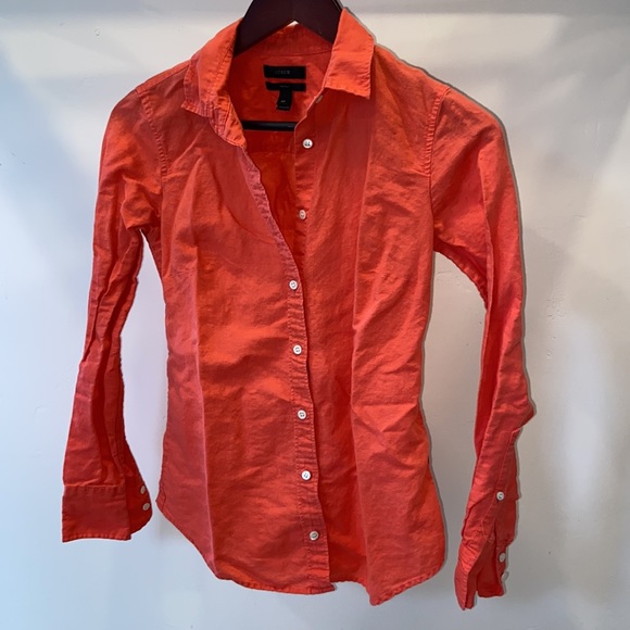 J Crew Linen ‘Perfect Shirt’ - Picture 2 of 11